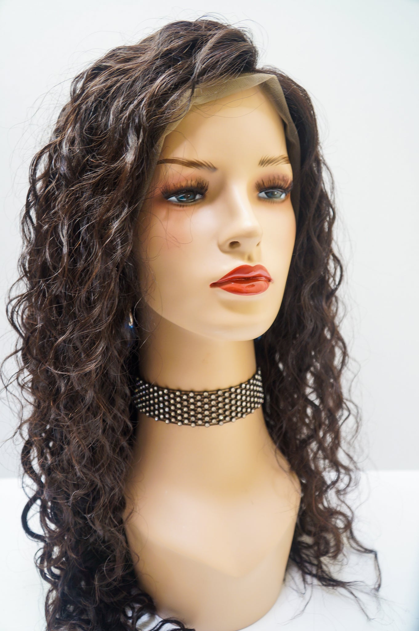 Virgin Cuticle Spanish Curly - Lace Front Wig