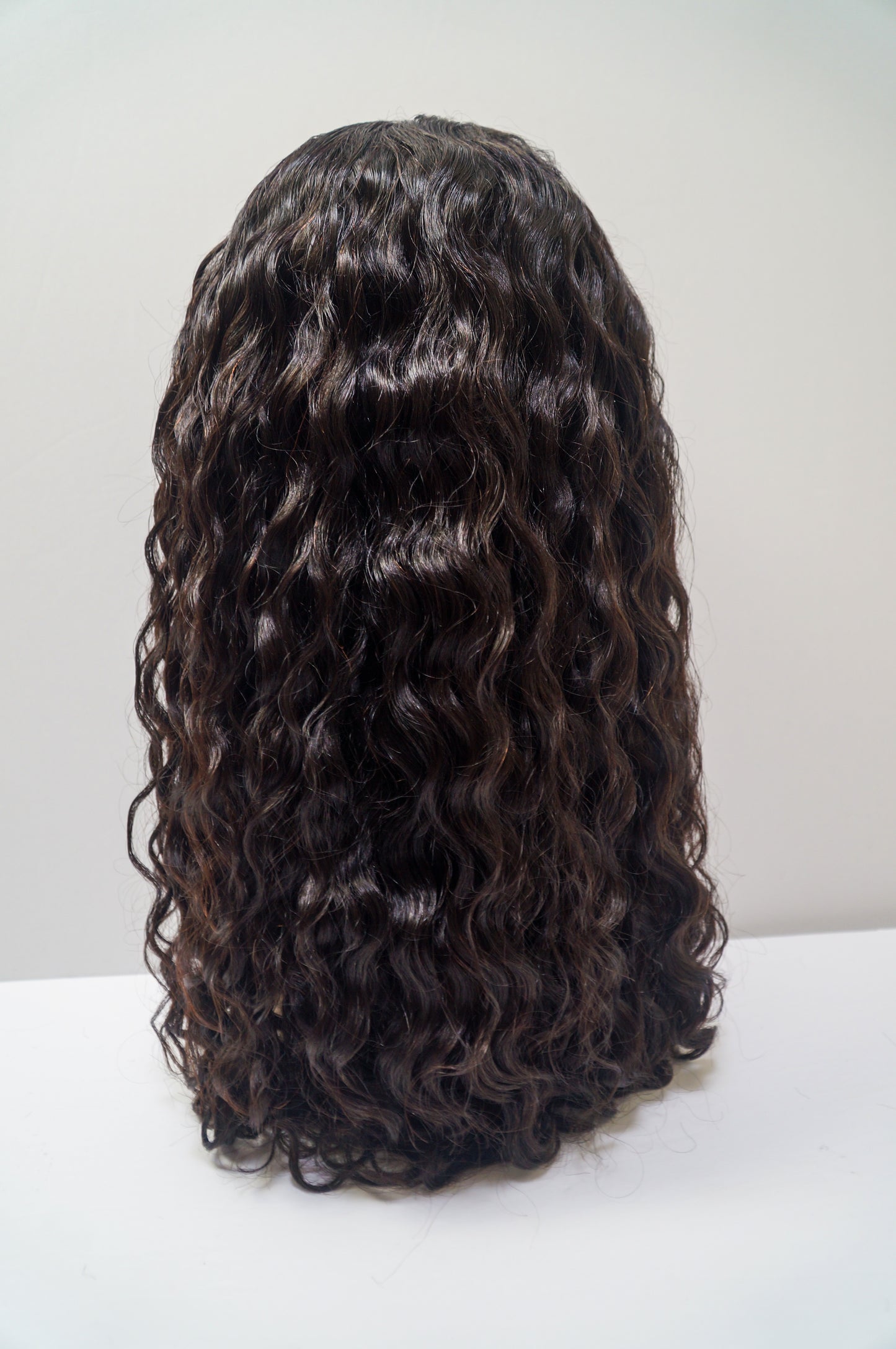 Curly U-Part Remy Wig