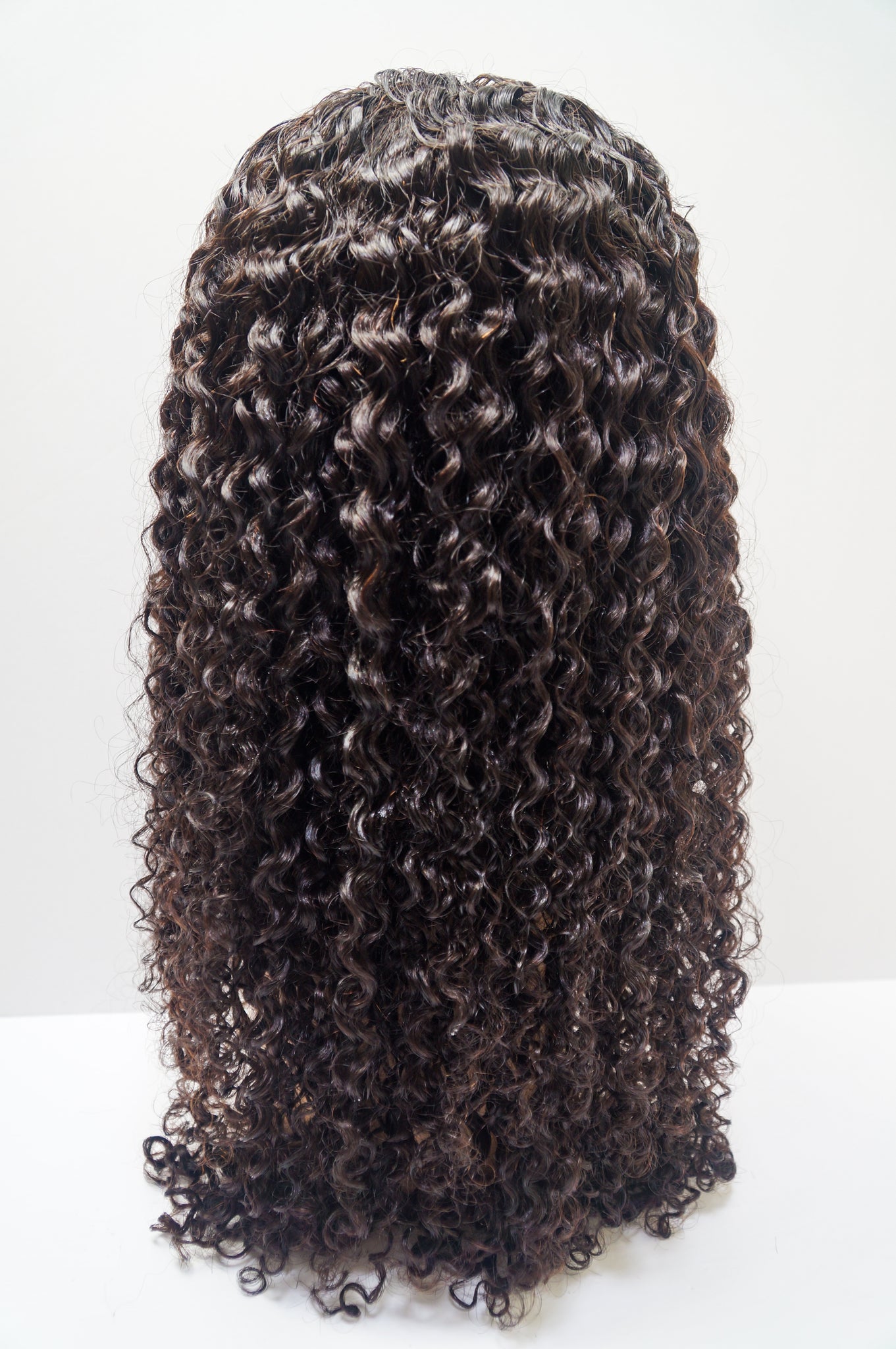 Tight Curly U-Part Remy Wig