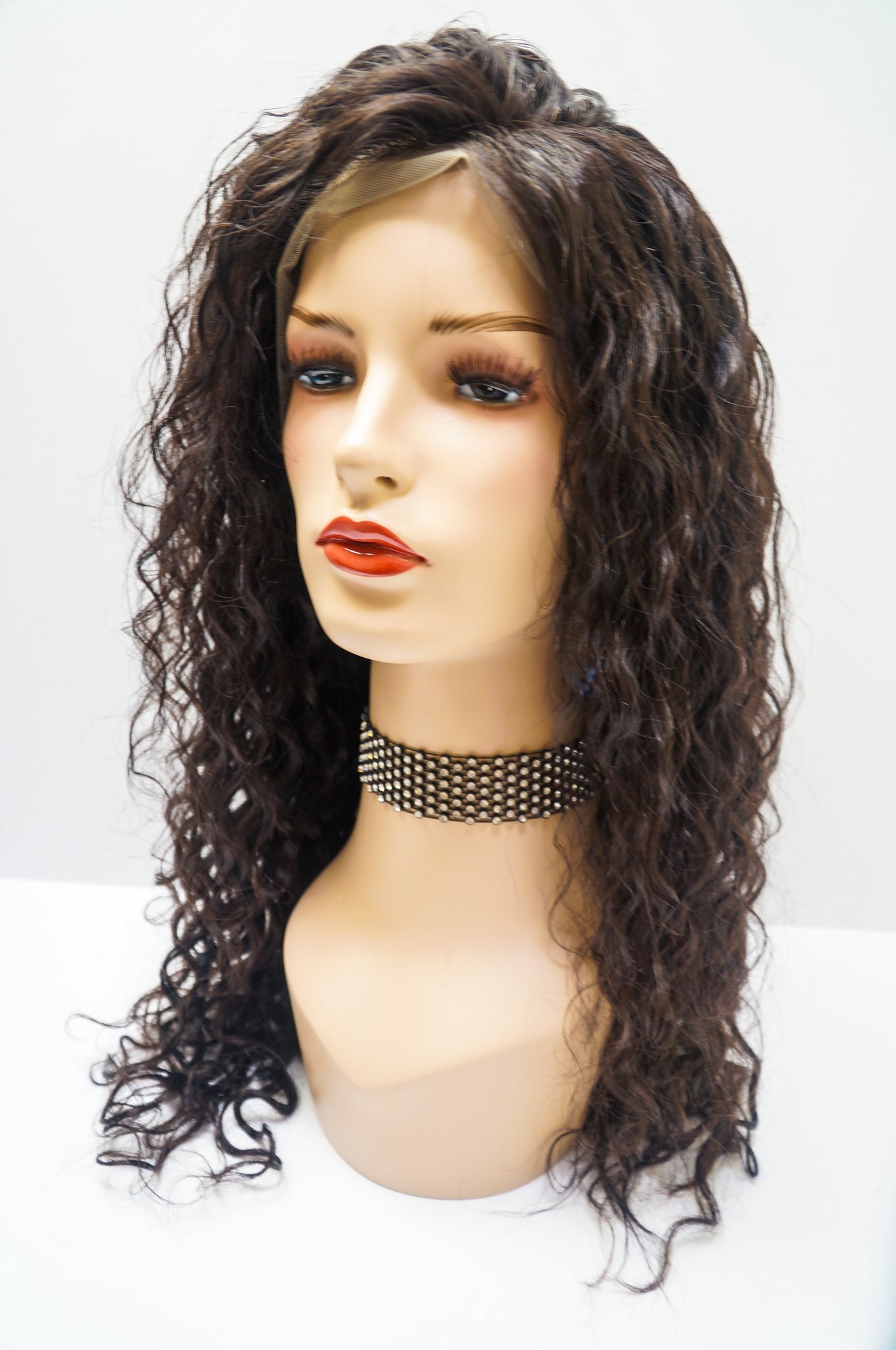Virgin Cuticle Spanish Curly - Lace Front Wig